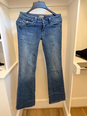 Paige Premium Denim Bootcut Jeans Size 27 Medium Wash Stretch